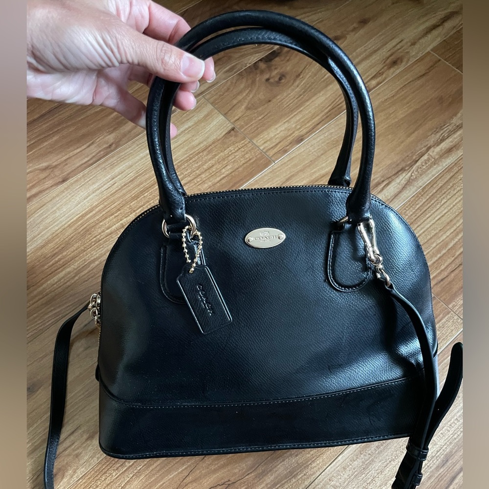 Coach Sierra satchel black new